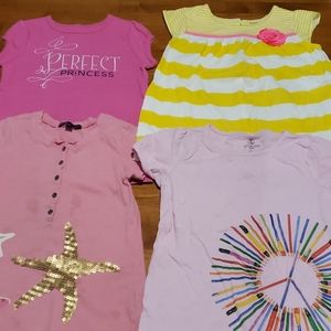 Lot of girls aize 6 shirts